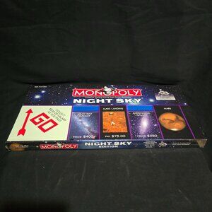 New - 2004 Monopoly NIGHT SKY Board Game